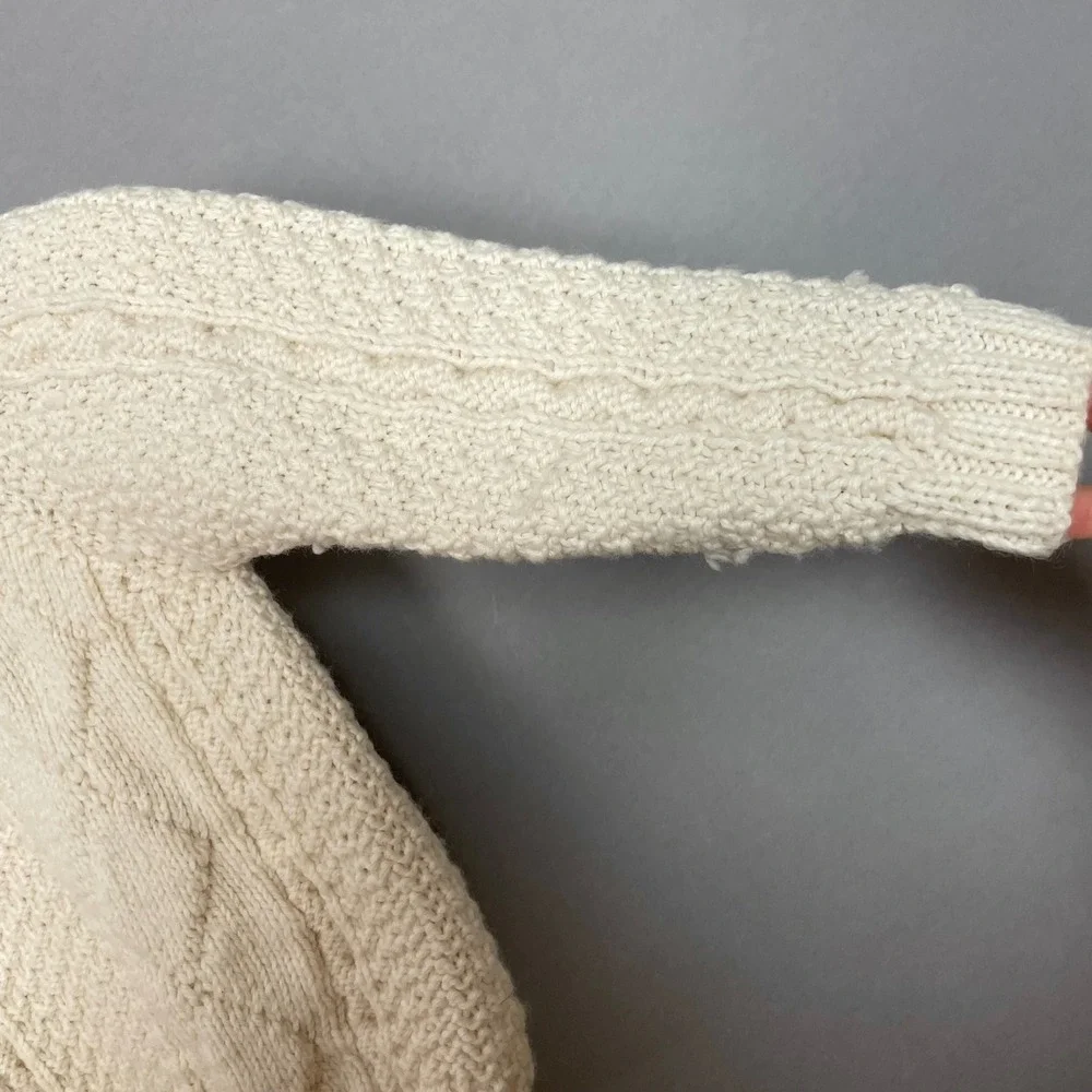 Handmade hand knit